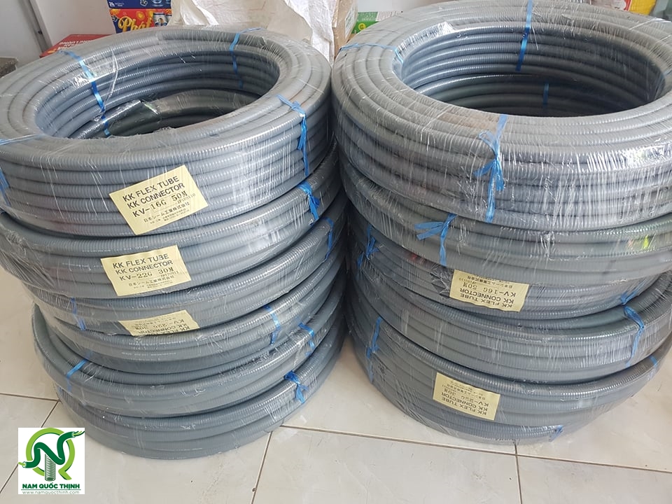 Ống ruột gà lõi thép bọc nhựa chống cháy nổ